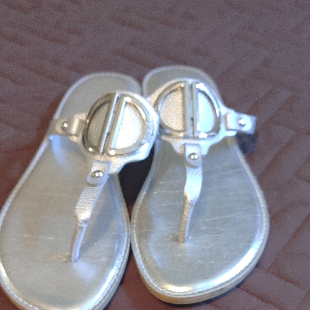 DKNY Silver Sandals